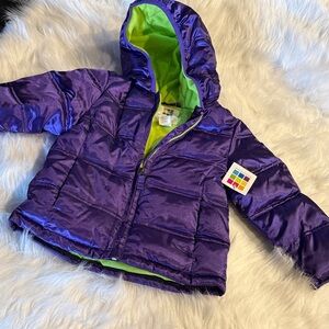 Healthtex Lime Green Fleece Jacket